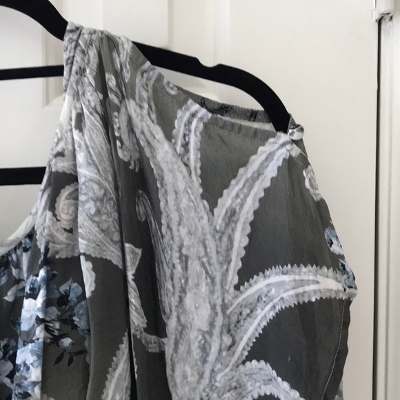 SOLD! Soft Surroundings Abstract Paisley Maxi - Picture 3 of 5